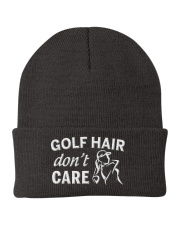 Golf Hair Don't Care - Love Golf Knit Beanie tile
