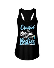 Cruising And Boozing With Bestie - Cruise Gifts Ladies Flowy Tank tile