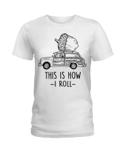 This Is How Squirrel Roll - Love Squirrel Ladies T-Shirt tile