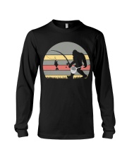 Bigfoot Fishing Retro Long Sleeve Tee tile