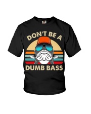 Don't Be A Dumb Bass - Fishing Gifts Youth T-Shirt tile