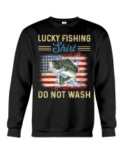 Lucky Fishing Shirt Do Not Wash - Fishing Gifts Crewneck Sweatshirt tile