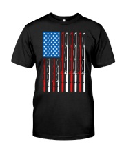 Fishing Rods Flag - Love Fishing Classic T-Shirt front