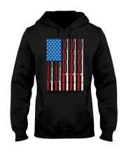 Fishing Rods Flag - Love Fishing Hooded Sweatshirt tile