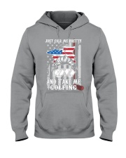 Just Call Me Pretty And Take Me Golfing Hooded Sweatshirt tile