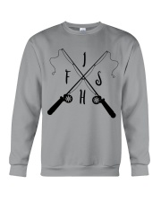 Fish Cross - Love Fishing Crewneck Sweatshirt tile