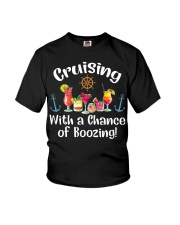 Cruising With A Chance Of Boozing - Cruise Gifts Youth T-Shirt tile