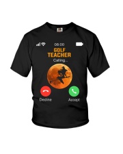 Golf Teacher Is Calling - Golf Gifts Youth T-Shirt tile