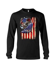 Bass Fishing Flag - Fishing Gifts Long Sleeve Tee tile