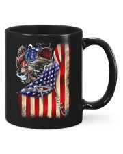 Bass Fishing Flag - Fishing Gifts Mugs tile