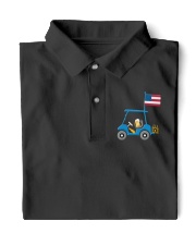 Golf Cart US Flag - Love Golf Classic Polo tile