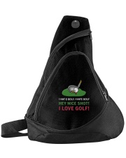 Nice Shot I Love Golf - Golf Lover Sling Pack tile