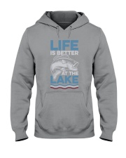 Life Is Better At The Lake - Love Fishing Hooded Sweatshirt tile