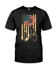 Fishing Flag - Fishing Lover - Fishing Gifts Classic T-Shirt front