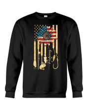 Fishing Flag - Fishing Lover - Fishing Gifts Crewneck Sweatshirt tile