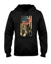 Fishing Flag - Fishing Lover - Fishing Gifts Hooded Sweatshirt tile