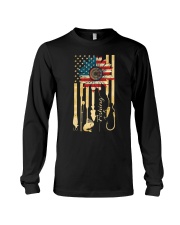 Fishing Flag - Fishing Lover - Fishing Gifts Long Sleeve Tee tile