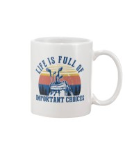 Life Is Full Of Important Choices - Love Golf Mug tile