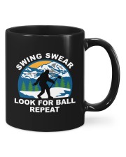 Swing Swear Look For Ball Repeat - Golf Gifts Mugs tile