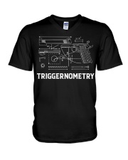 Triggernometry - Love Gun V-Neck T-Shirt tile