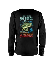 I Like When She Bends Over But I Love It When She Tugs On My Worm And Swallows - Love Fishing Long Sleeve Tee tile