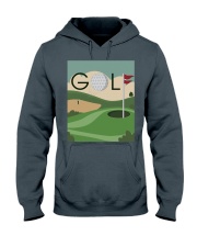 Golf Course - Golf Gifts Hooded Sweatshirt tile