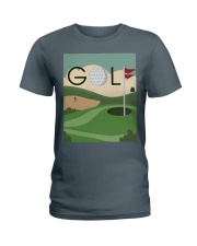 Golf Course - Golf Gifts Ladies T-Shirt tile