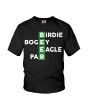 Birdie Bogey Eagle Par - Love Golf Youth T-Shirt tile