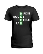 Birdie Bogey Eagle Par - Love Golf Ladies T-Shirt tile