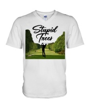 Funny Golf Tree - Love Golf V-Neck T-Shirt tile