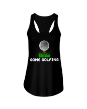Gone Golfing - Golf Lover Ladies Flowy Tank tile