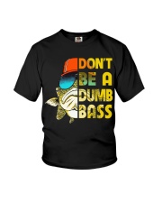Don't Be A Dumb Bass - Love Fishing Youth T-Shirt tile