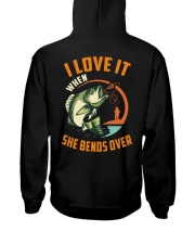 I Love It When She Bends Over - Love Fishing Hooded Sweatshirt tile