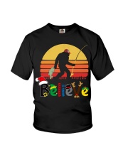 Bassquass Believe Fishing - Love Fishing Youth T-Shirt tile