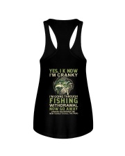 I Know I'm Cranky - I'm Going Through Fishing Withdrawal Now Go Away - Love Fishing Ladies Flowy Tank tile