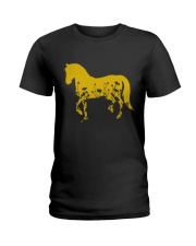 Floral Horse - Love Horse Ladies T-Shirt tile