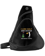 I Like Golf And Guitar And Maybe 3 People - Love Golf Sling Pack tile
