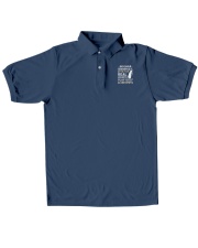 Some Grandpas Take Naps Real Grandpas Play Golf Then Take A Nap Classic Polo embroidery-polo-short-sleeve-layflat-front