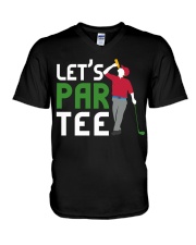 Let's Par Tee - Golf Lover V-Neck T-Shirt tile