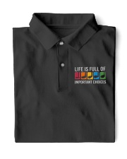 Life Is Full Of Important Choices - Golf Gifts Classic Polo tile