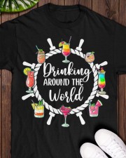 Drinking Around The World - Love Cruise Classic T-Shirt apparel-classic-tshirt-lifestyle-front-160