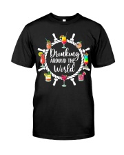Drinking Around The World - Love Cruise Classic T-Shirt front