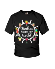 Drinking Around The World - Love Cruise Youth T-Shirt tile