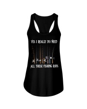 I Really Do Need All These Fishing Rods - Love Fishing Ladies Flowy Tank tile