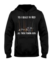 I Really Do Need All These Fishing Rods - Love Fishing Hooded Sweatshirt tile