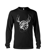 Fish Reel Deer Antlers Long Sleeve Tee tile