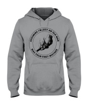 Assuming An Old Man Was Your First Mistake Golf Hooded Sweatshirt tile