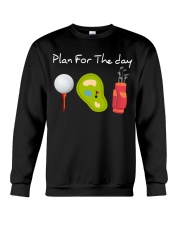 Plan For The Day - Love Golf Crewneck Sweatshirt tile