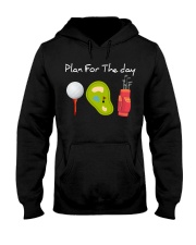 Plan For The Day - Love Golf Hooded Sweatshirt tile