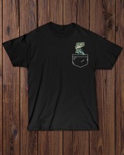 Bass Fish Pocket - Love Fishing Classic T-Shirt apparel-classic-tshirt-lifestyle-front-156